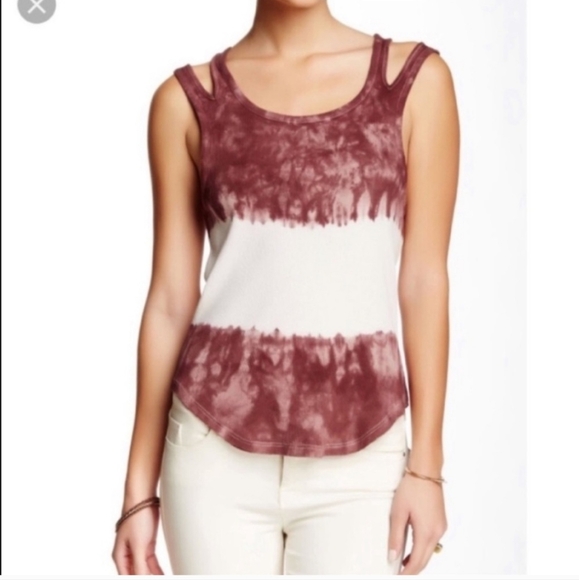 Free People Double Strap Tank Top Size Large - Picture 1 of 10